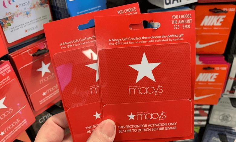 Macy’s Gift Card Balance