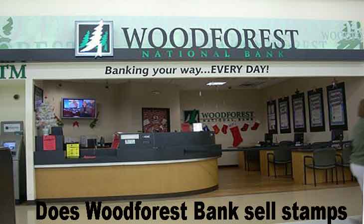 Does Woodforest Bank sell stamps